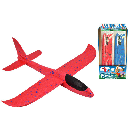 Large Foam Stunt Glider Plane (Assorted Colours)