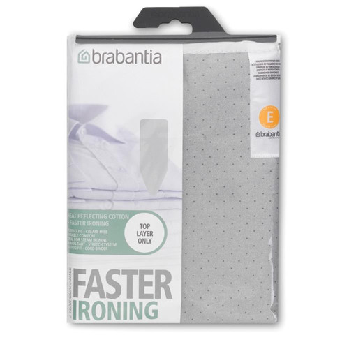 Brabantia Ironing Board Cover Size E Metallised Grey