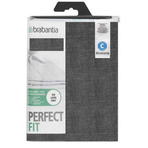 Brabantia Ironing Board Cover Size C Denim Black