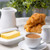 Simplicity Porcelain Butter Dish With Lid - White
