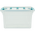 Rectangle Carry Box With Teal Handle - 13L