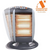 1200W Black Oscillating Halogen Heater