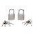 Satin Finish Keyed Alike Padlocks  2 Piece  30MM