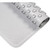 Small Rubagrip Bath Mat White Medium  74 x 34