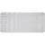 Small Rubagrip Bath Mat White Medium  74 x 34