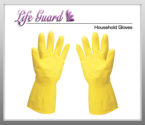 LIFE GUARD Household Gloves - 12 Pairs / Bg