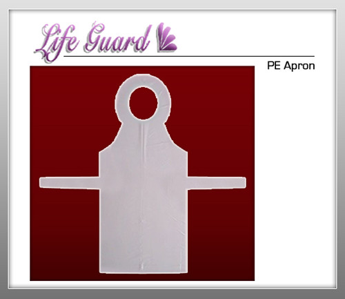 LIFE GUARD PE Apron - 100 Pcs / Bx
