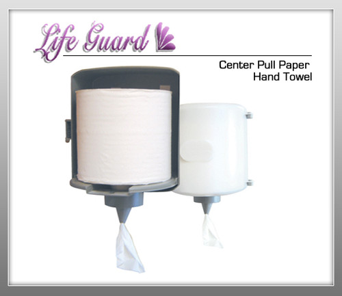 LIFE GUARD Center Pull Paper Hand Towel - 600 Sheets Per Rolls