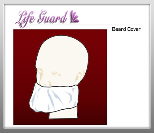 LIFE GUARD Beard Cover - 100 Pc / Bg