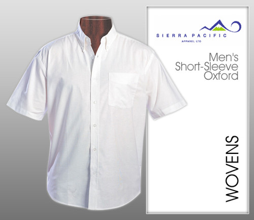 Van Heusen Mens Short Sleeve Oxford