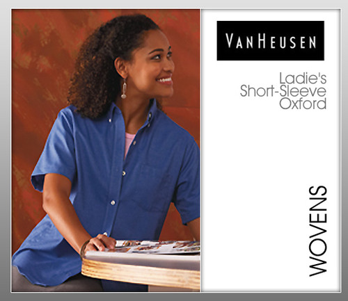 Van Heusen Ladies' Short Sleeve Oxford