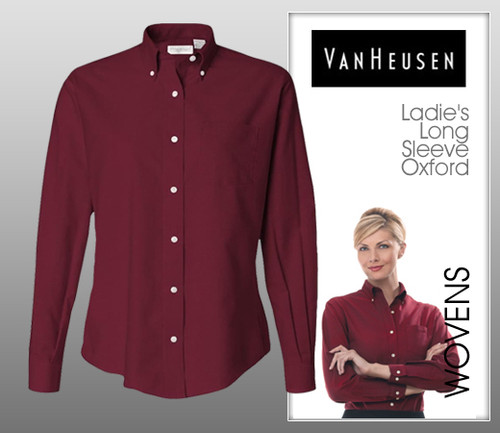 Van Heusen Ladie's Long Sleeve Oxford