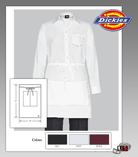 Dickies Chef Half Waist Bistro Apron