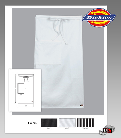 Dickies Chef Bistro 1 Patch Pocket Apron