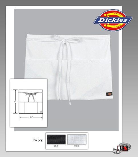 Dickies Chef Server 3 Pocket Waist Apron
