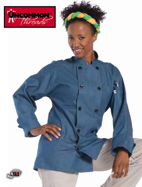Uncommon Threads CHAMBRAY Chef Coat