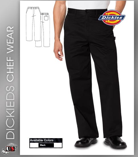 Dickies Chef Men's 4 Pockets Classic Dress Chef Pant