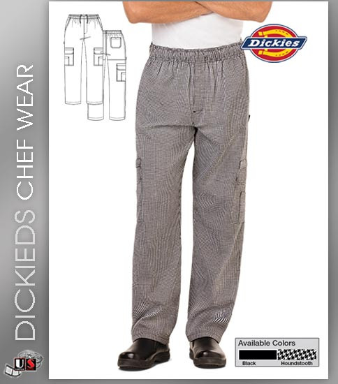 Dickies Chef Men's Cargo 5 Pockets Chef Pant 