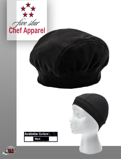 Five Star Chef Apparel Mesh Skull Cap