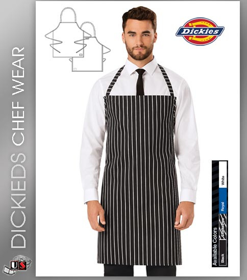 Dickies Chef Unisex Bib Apron