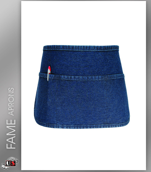 FAME The Original Three Pocket Stonewashed Waist Apron
