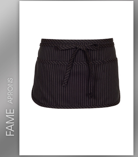 FAME The Original Three Pocket Pinstripe Waist Apron