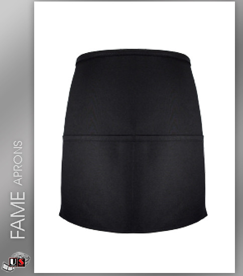 FAME Squared Center Divided Pocket Waist Apron