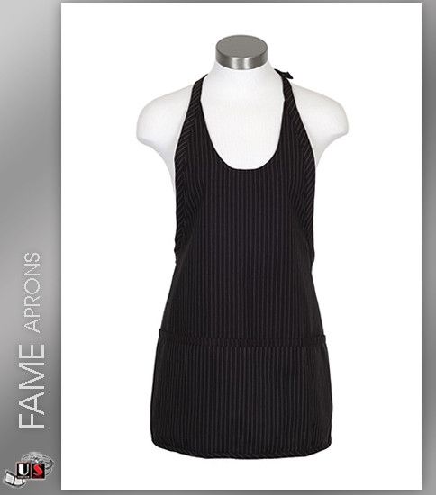 FAME 3 Pocket Scoop Neck Bib Aprons