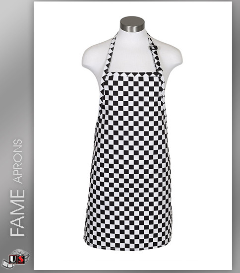 FAME No Pocket Adjustable Bib Apron