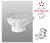 Five Star Unisex Chef's Uniform Hat