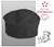 Five Star Chef's Apparel Unisex Bakers Cap - Black