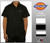 Dickies Chef Pearl Button Cook Shirt Black