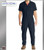 Natural Workwear Mens Short Sleeve Basic Blended Work Coverall - Navy