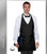 FAME Tailored V-Neck with Snap-Closure Bib Apron