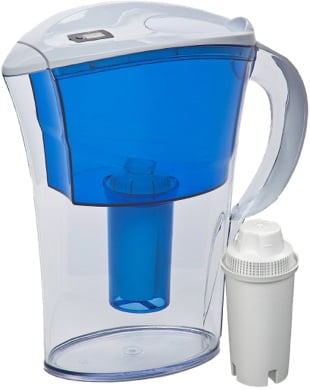 Carafe Filtrante H2O Active 3,5 L - Eau Hydrogénée, Alcaline, Ionisée - Filtre Longue Durée - Sans BPA