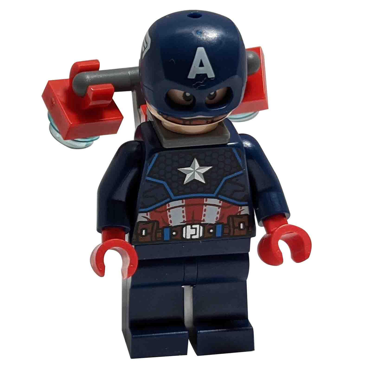 LEGO Superheroes: Captain America Minifig with Jetpack and Tesseract