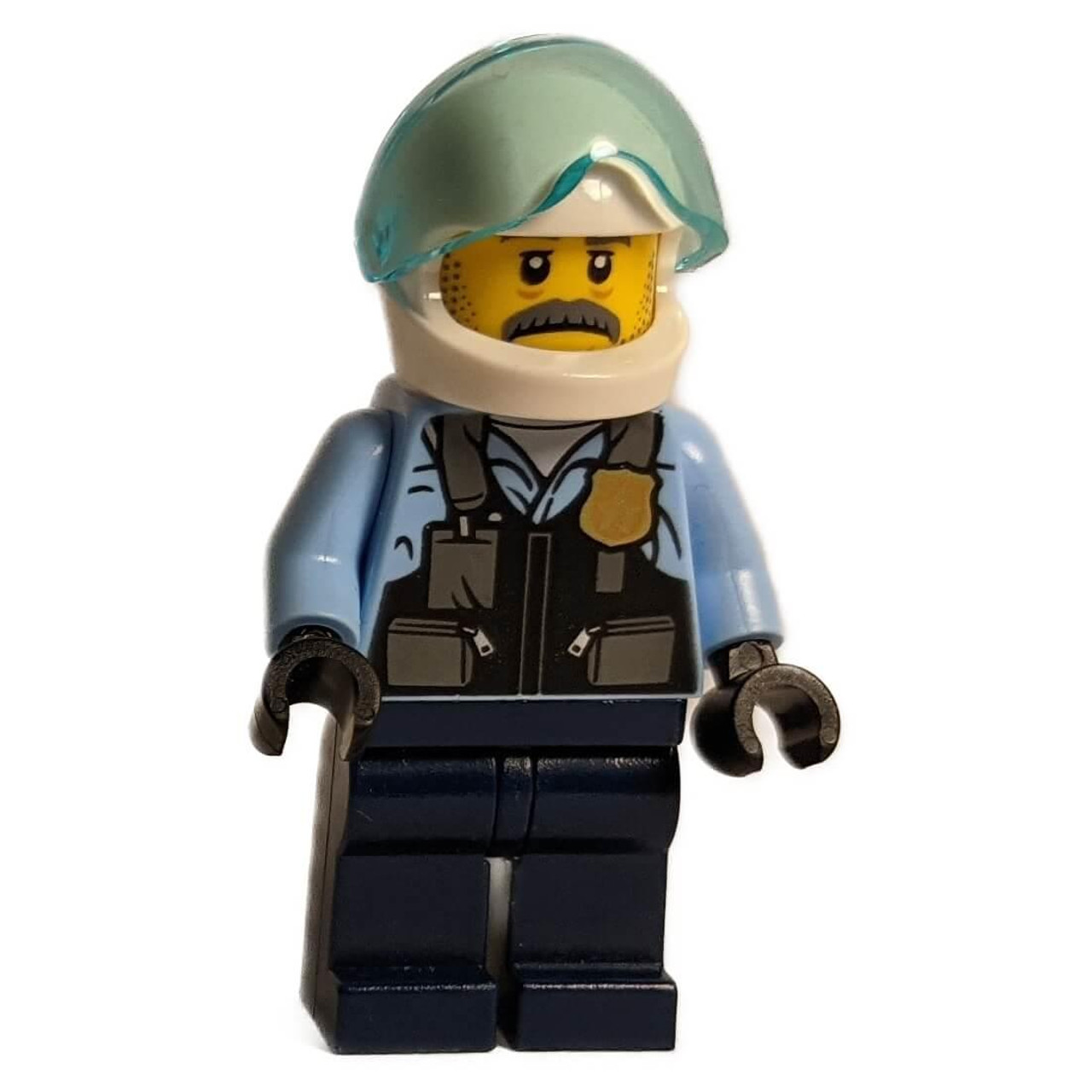 Take to the Skies with LEGO® cty1131 Police - Pilot Sam Grizzled!