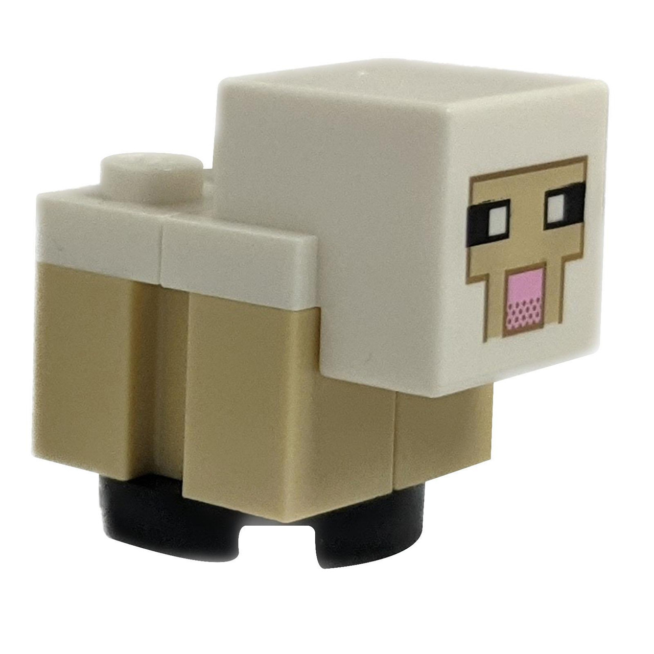 Minecraft Sheep Lamb Tan Legs Brick Built