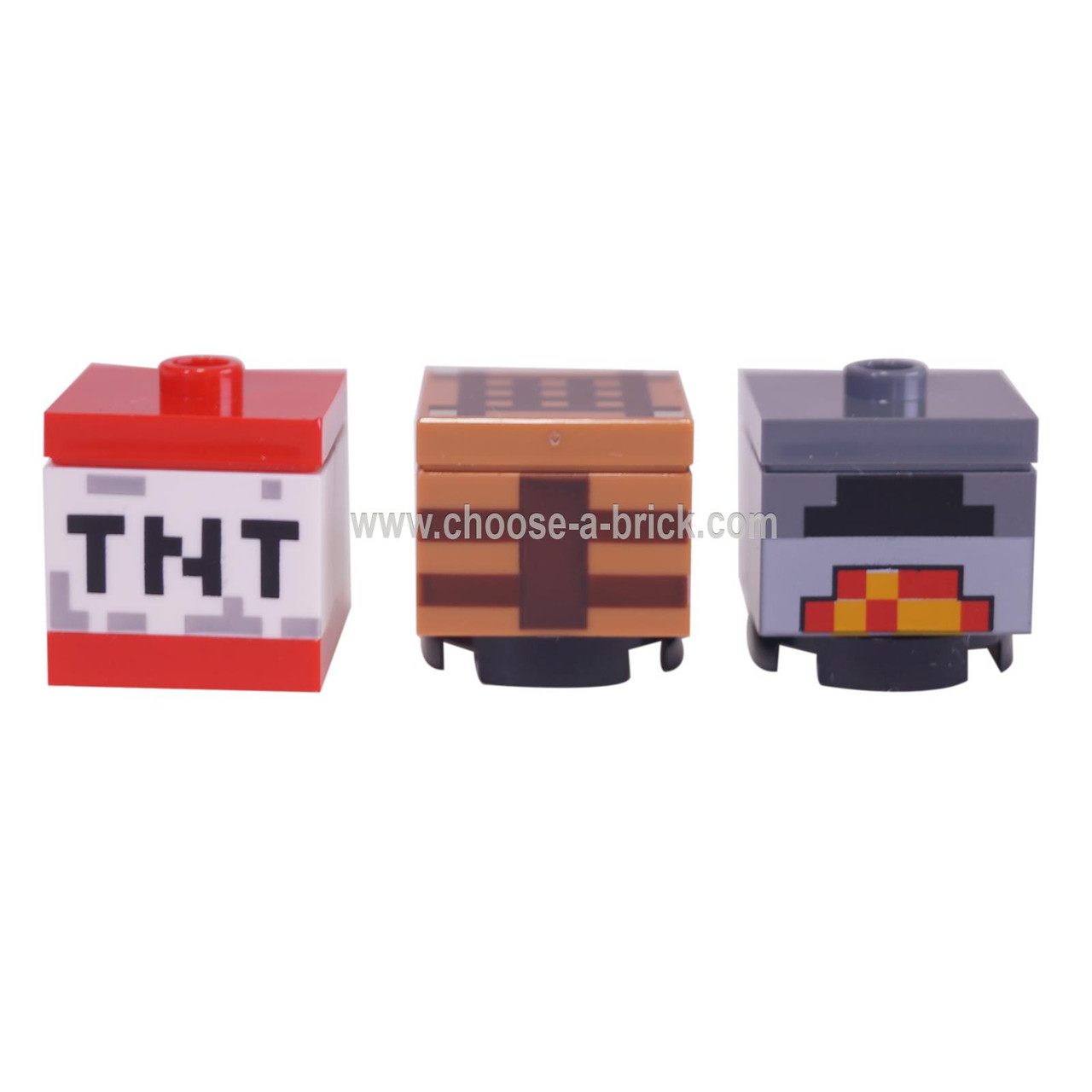 3 LEGO Minecraft items oven crafting table and TNT Online