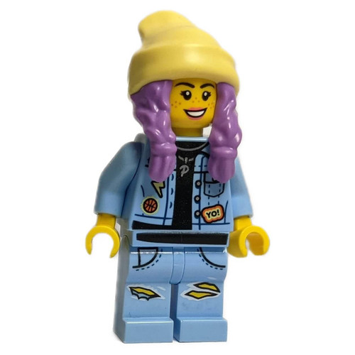 Parker L. Jackson - Denim Jacket with Beanie (Open Mouth Smile / Scared)