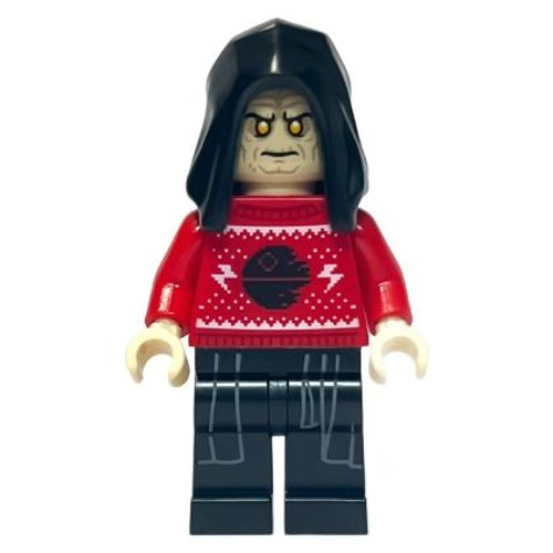 1 LEGO Minifigure -  Emperor Palpatine - Holiday Sweater
