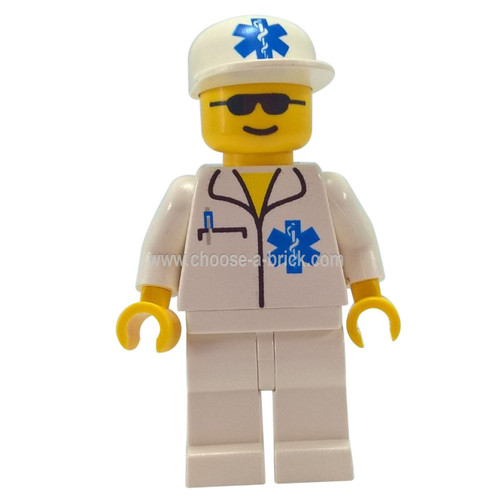 Doctor - EMT Star of Life, White Legs, White Cap