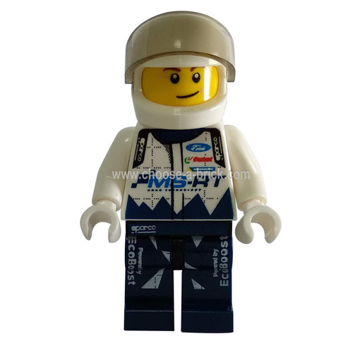 Ford Fiesta M-Sport WRC Driver - LEGO Minifigure Speed Champions