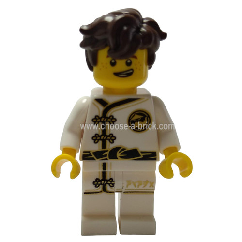 Jay - White Wu-Cru Training Gi - LEGO Minifigure Ninjago 
