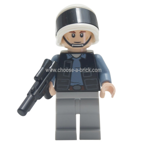LEGO Minifigure - Rebel Fleet Trooper - Detailed Vest with blaster