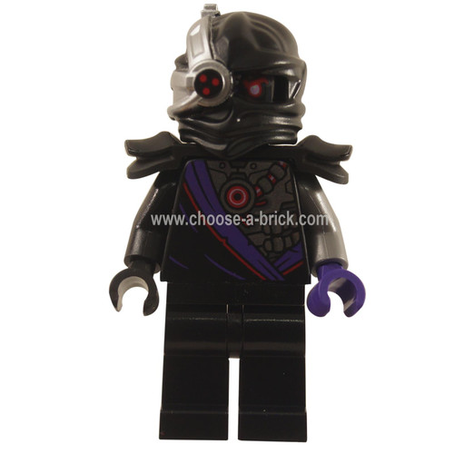 LEGO Minifigures - Nindroid Warrior with Black Shoulder Pads - Legacy