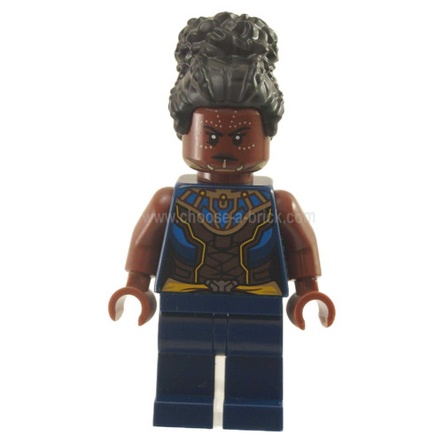 Shuri - Dark Blue Top LEGO Minifigure Black Panther Marvel