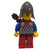 Scale Mail - Red with Blue Arms, Red Legs with Black Hips, Dark Gray Neck-Protector, Quiver - Lego Minifigure