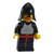 Breastplate - Black, Black Legs with Red Hips, Black Neck-Protector - Lego Minifigure