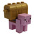 Minecraft Pig, Piggy Bank - Brick Built